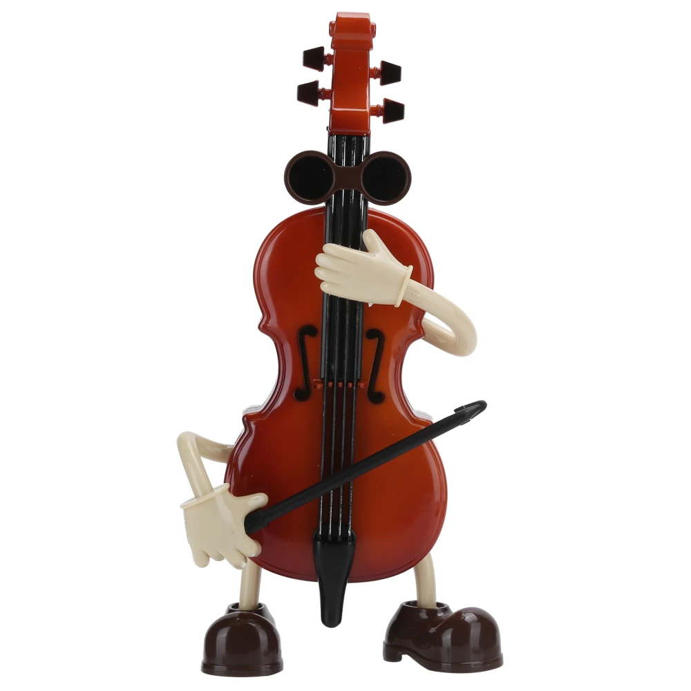 Cello Music Box Manual Clockwork Music Box with Swing Cello Boy Children Birthday Christmas Gift