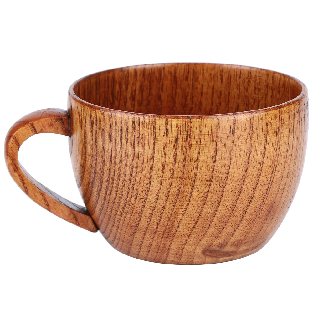 Natural Wood Cup Wooden Coffee Beer Mugs Breakfast Milk Household Drinking Cup