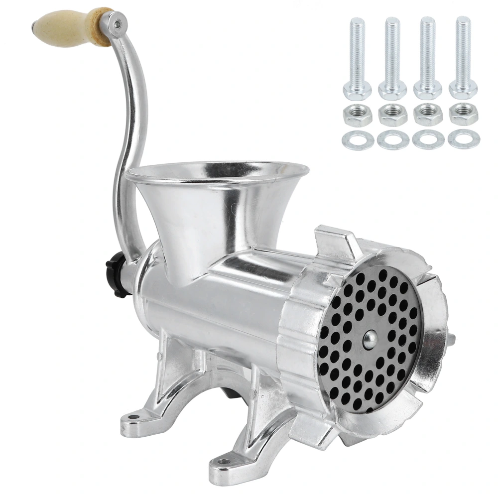 Manual Meat Grinder Aluminium Alloy Meat Mincer Vegetable Grinding Machine Home Kitchen Use