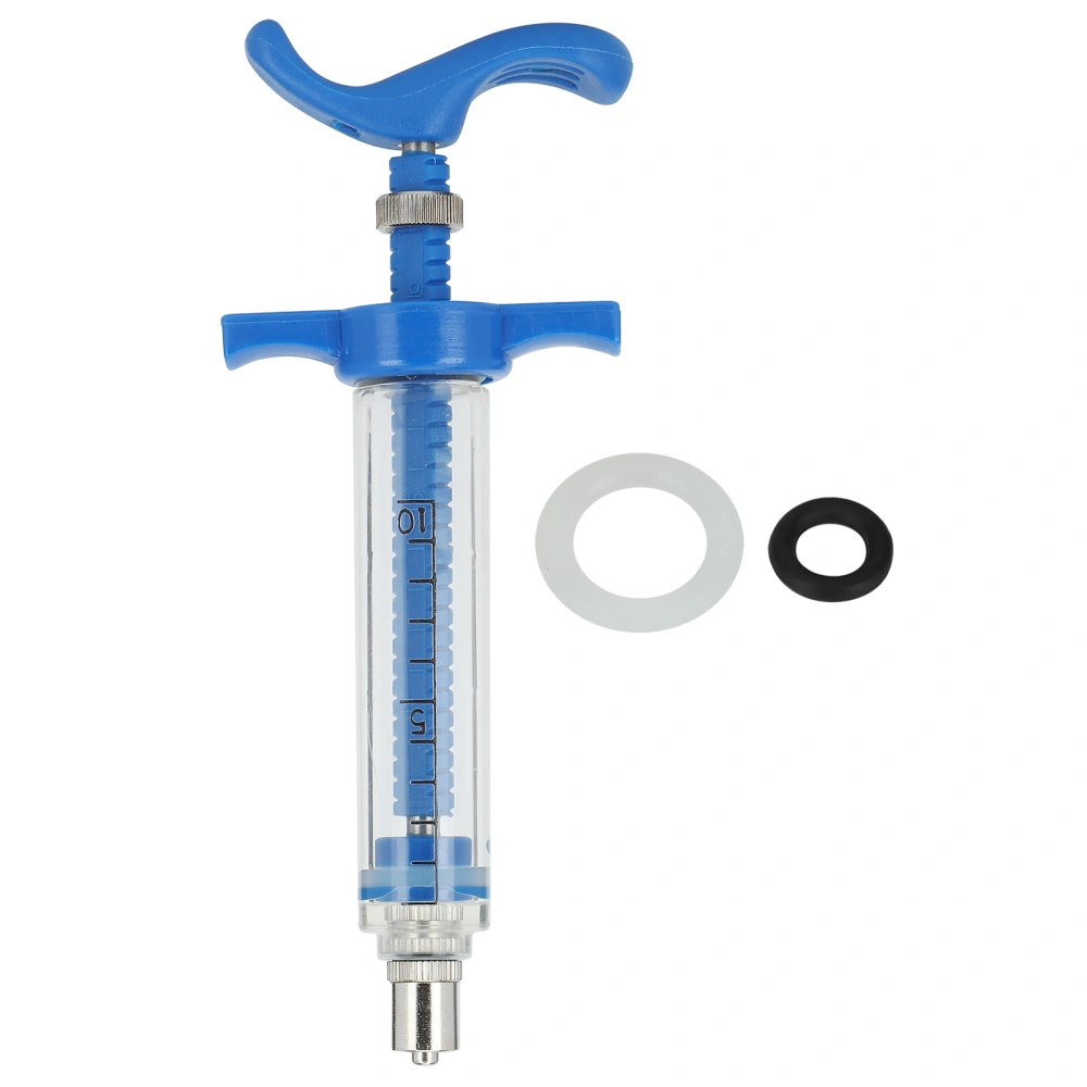 Plastic Steel Syringe Animal Injector Syringe Accessories Animal Nursing Equipment10ML Plastic Steel