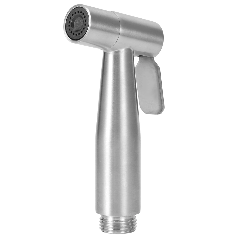 G1/2 Toilet Bidet Sprayer Stainless Steel Handheld Bidet Spray Head Nozzle Bathroom Accessories