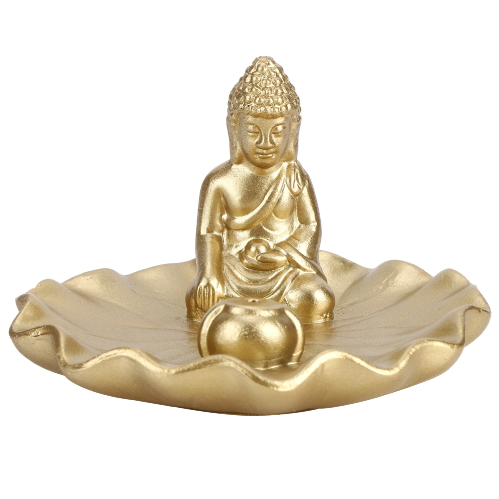 Buddha Statue Holding Relic in Hand Thai Buddha Sakyamuni Buddha Sitting Incense Holder