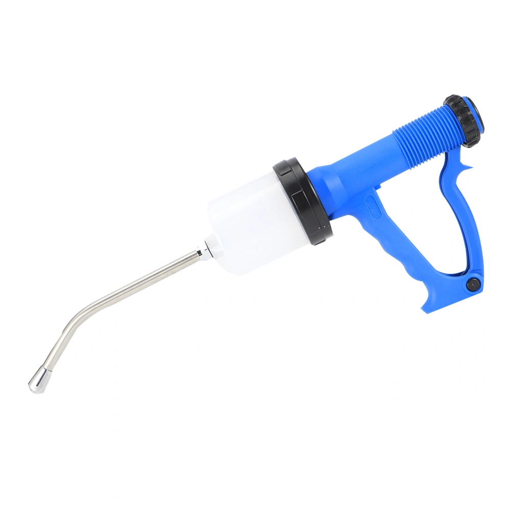 Veterinary Adjustable Continuous Syringe Animal Feeding Oral On Injection Tool for Livestock Pig Cattle Sheep200ml