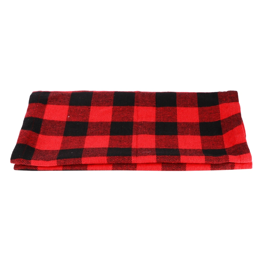 39x175cm Red Black Plaid Pattern Table Runner Christmas Table Decorations Home Party New Year Decor