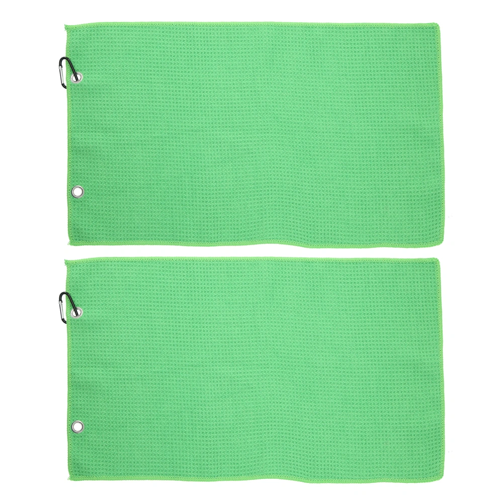 2Pcs Sport Yoga Towel Fitness Workout Sweat Absorbent Quick Drying Towel Exercise AccessoriesDark Green