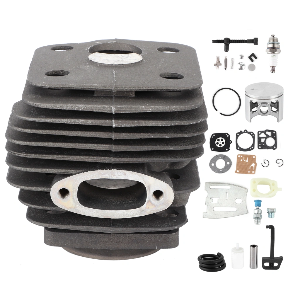 54mm Cylinder Piston Carb Kit Replacement Fit for Husqvarna 288XP 181 281 288 Chainsaw 503506301