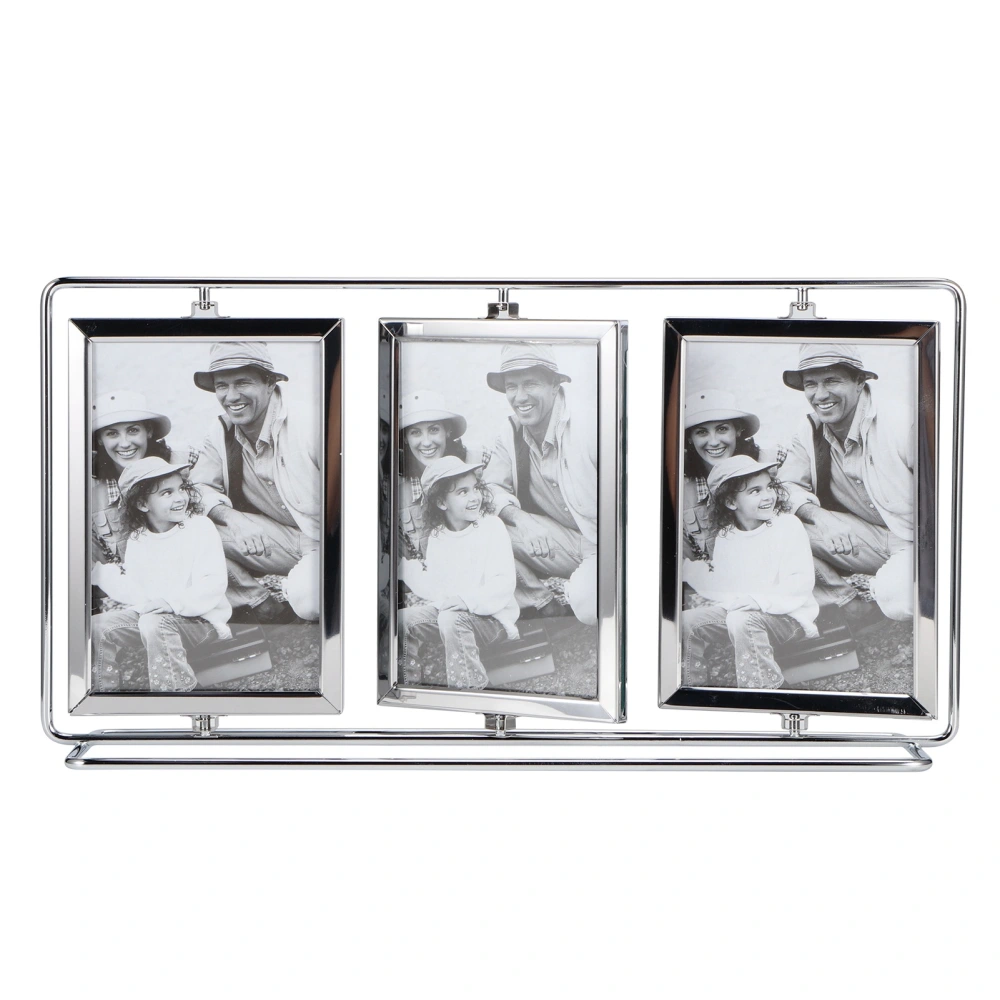 Vintage Retro Large Size 360 Degree Rotating Photo Frame Business Gifts Picture Frame