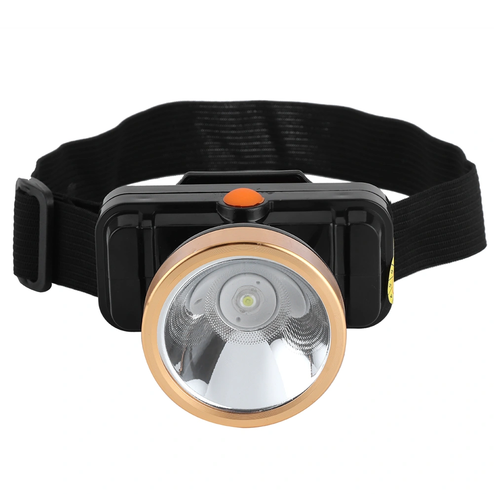 LED 3 Lighting Modes Spotlights USB Charging IPX4 Flashlight HeadMounted for Adventure Camping Fishing Mining