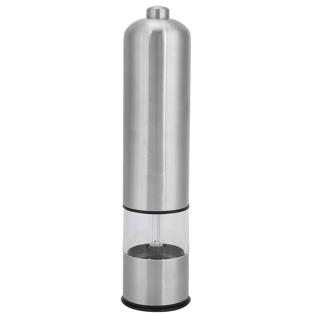 Stainless Steel Electric Salt Pepper Spice Grinder Seasoning Grinding Tools Kitchen Accessory