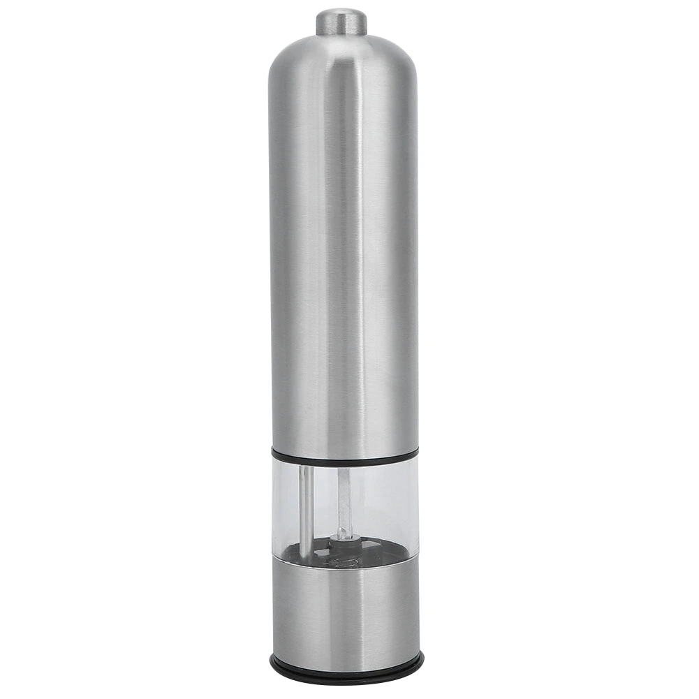 Stainless Steel Electric Salt Pepper Spice Grinder Seasoning Grinding Tools Kitchen Accessory