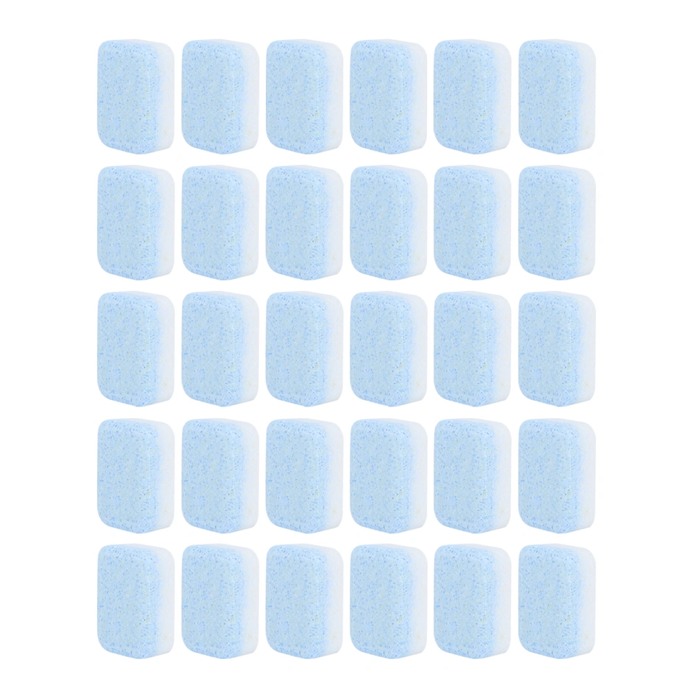 30pcs Dishwasher Cleaner Cleaning Tablets Strong Oil Stain Removal Detergent Kitchen Accessories