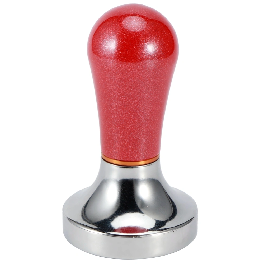 Aluminium Alloy Household Coffee Tamper Powder Pressed Hammer Coffee Machine AccessoryRed