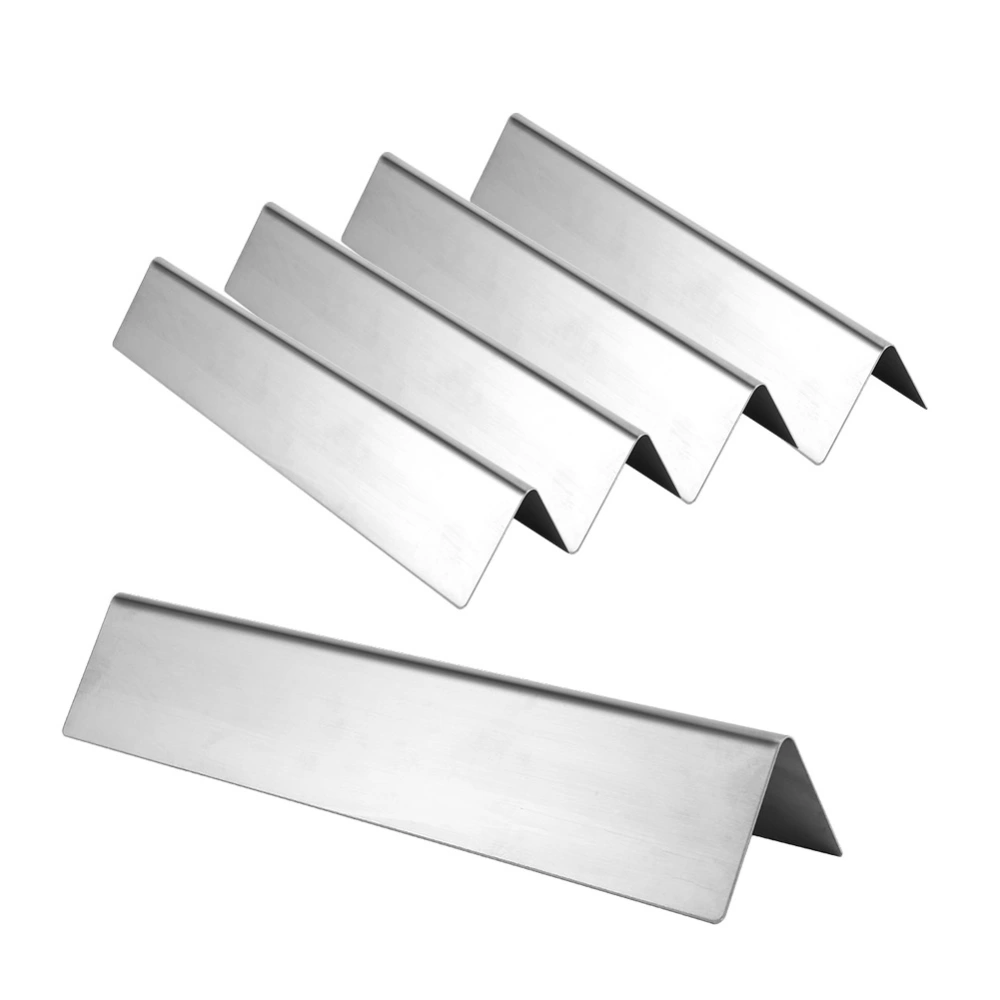 5Pcs Gas Barbecue Grill Heat Plate Shield Replacement for Weber Spirit/Genesis Silver Series