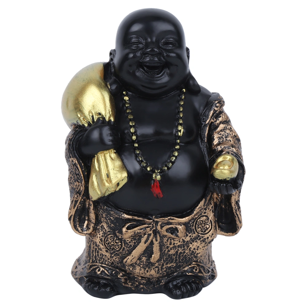 Gathering Wealth Maitreya Buddha with Wealth Gathering Bag Daily Ornament Home Decoration