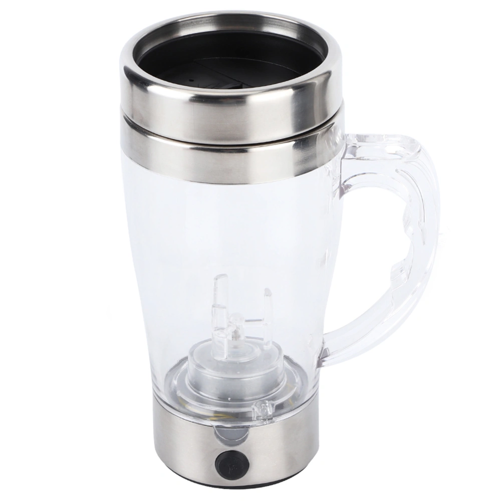 350ml Stainless Steel Automatic Electric Coffee Self Stirring Cup Mixing Mug for Home Office