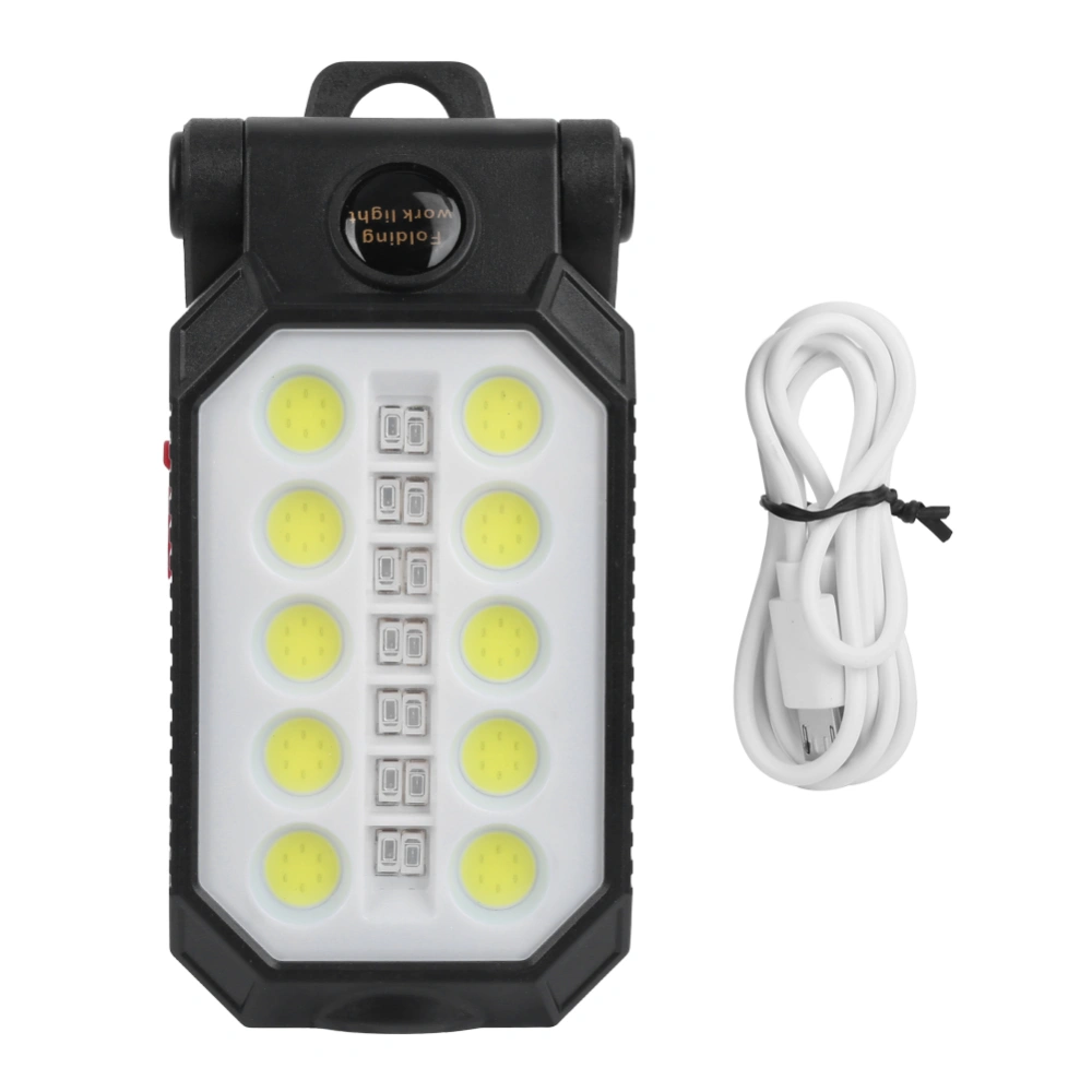 LED Work Light Portable USB Charging Lamp 25LED Inspection Light with Magnet for Car Camping