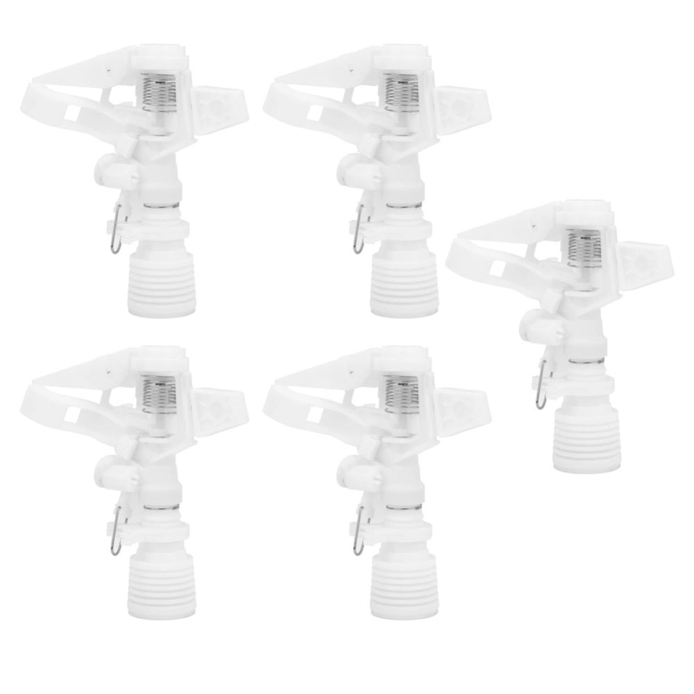 5Pcs DN20 Internal Thread Rocking Arm Nozzle Controllable Angle Rotating Sprayer