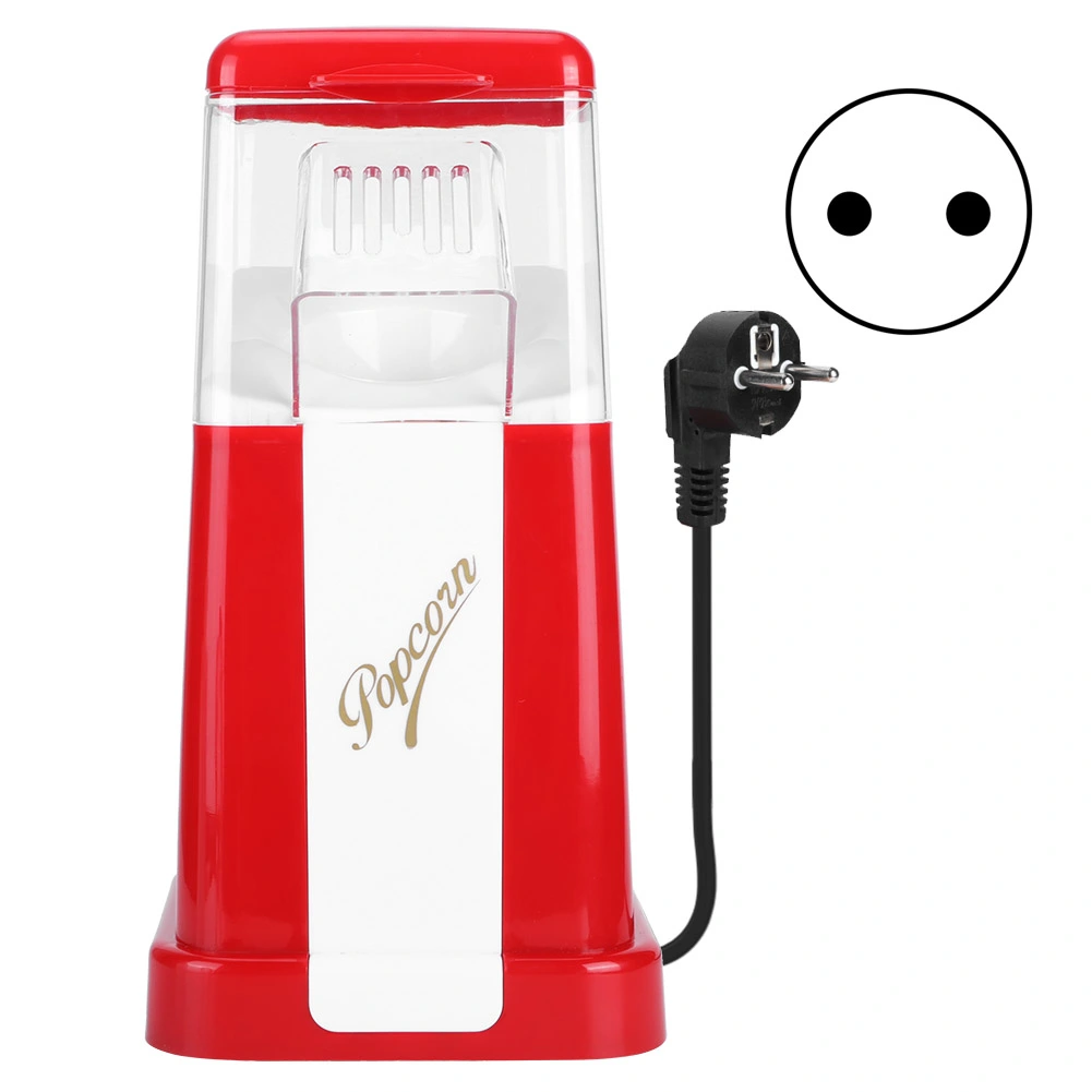 Electric Automatic Popcorn Machine Mini Portable Popcorn Maker Household Corn Popper for KitchenEU Plug 220V