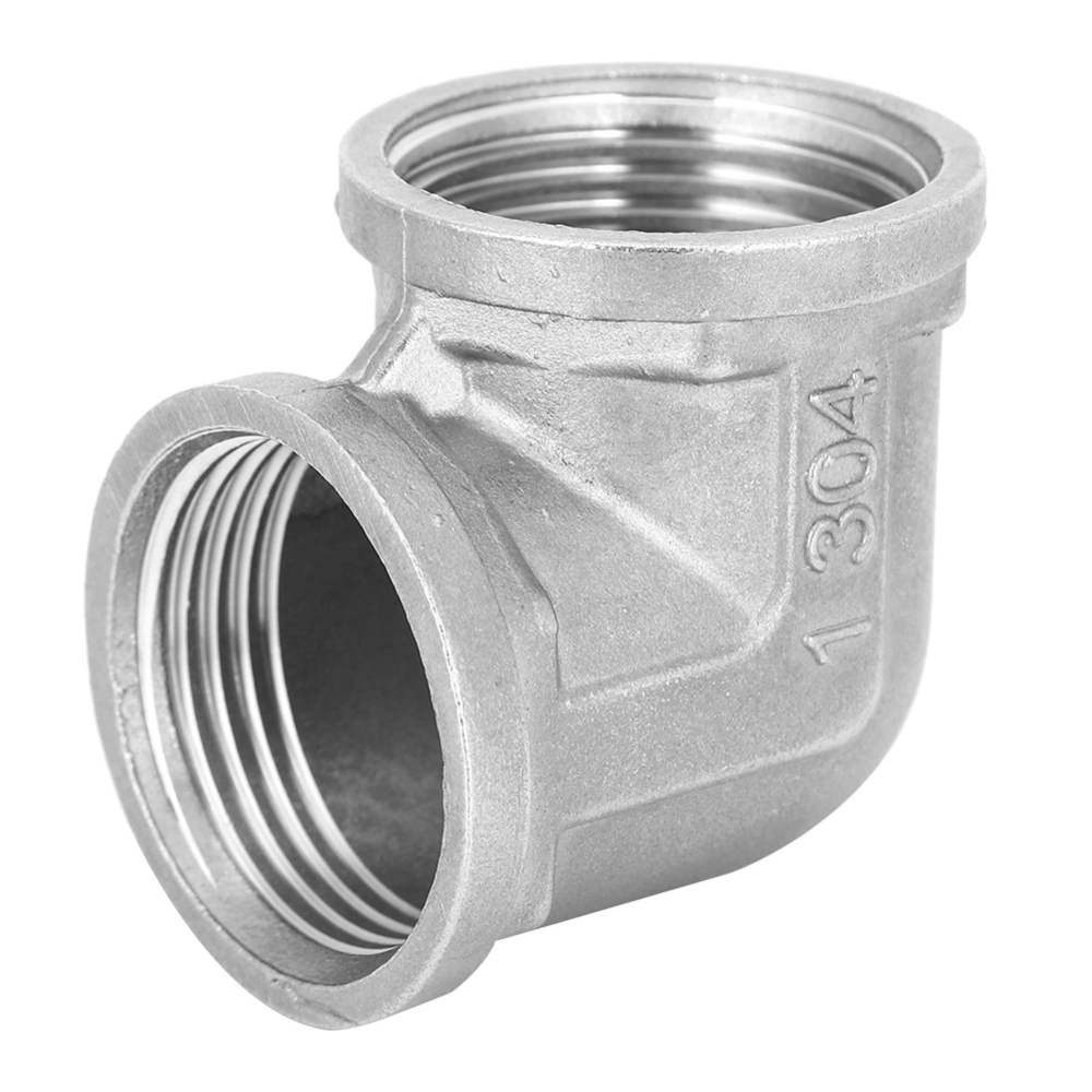 G1in Female Thread Elbow Connector Pipe Fitting Adapter Quick Connector for Plumbing Fuel Gas