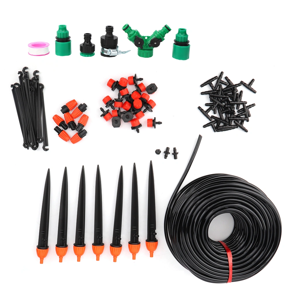 35m Adjustable Dripper Micro Sprinkler Automatic Watering Kit Garden Drip Irrigation Tool Set