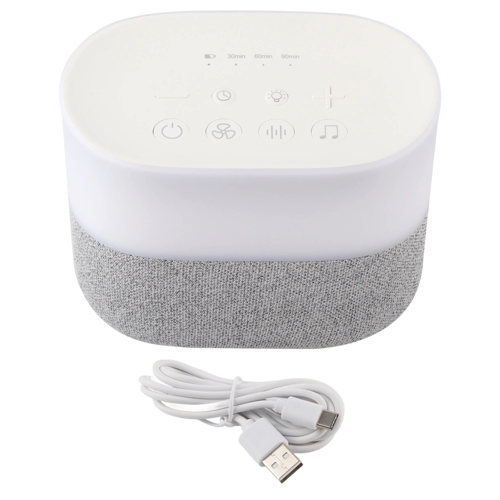 White Noise High Sound Quality Intelligent Timing Sleep Aid Machine for Bedroom Use