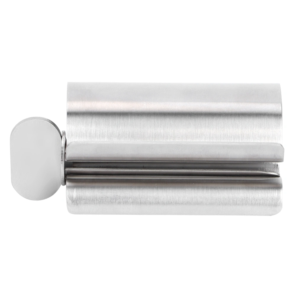 Stainless Steel Small Toothpaste Squeezer Dispenser Rollers Squeezing Tool for Face Cleanser