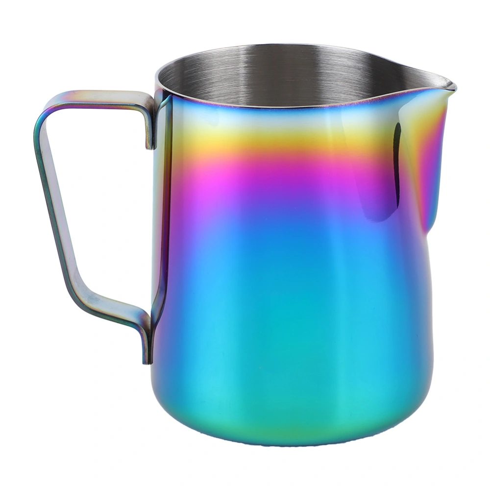 350ml Stainless Steel Milk Frothing Pitcher Coffee Cup Latte Art Milk Frother JugMulticolor