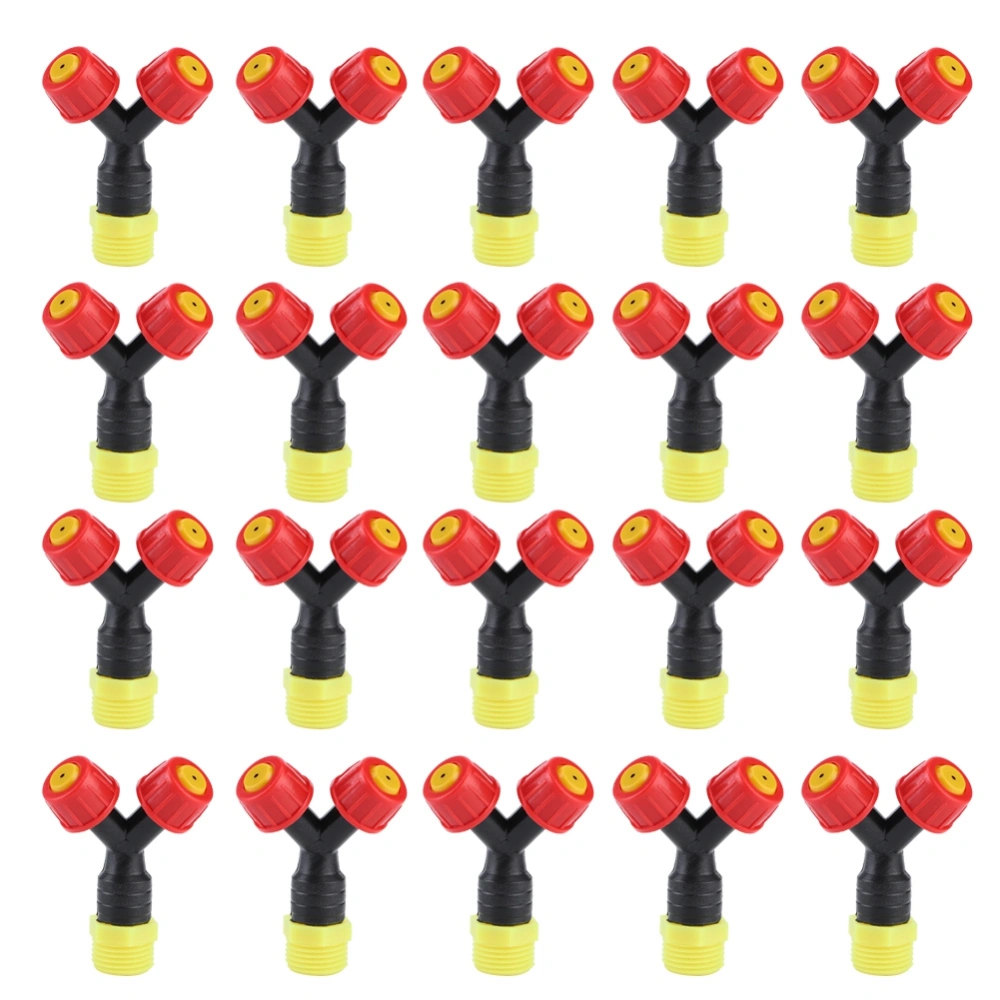 20Pcs G1/2in Garden Lawn Water Spray Head Landscaping Spray Nozzle Irrigation Tools