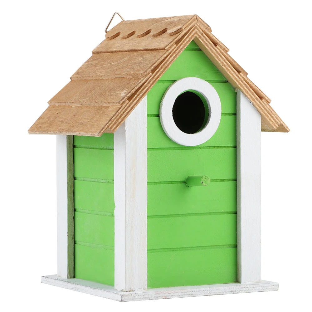 Outdoor Garden Balcony Decoration Wooden Bird Parrots House Nests Resting Cage Box Supplies