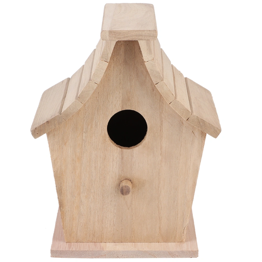 Wood Bird House Breeding Box Hanging Bird House Pet Supplies for Parrots Budgerigar Small Birds