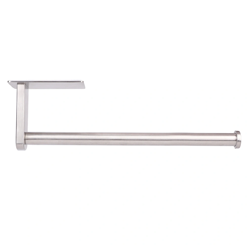 SUS304 Stainless Steel Brushed Self Adhesive Toilet Paper Holder Tissue Rack for Bathroom Kitchen