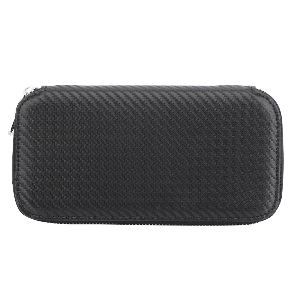 Multifunction Anti Theft PU Leather RFID Blocking Passport Bag ID Card Holder Wallet Pouch(Black )