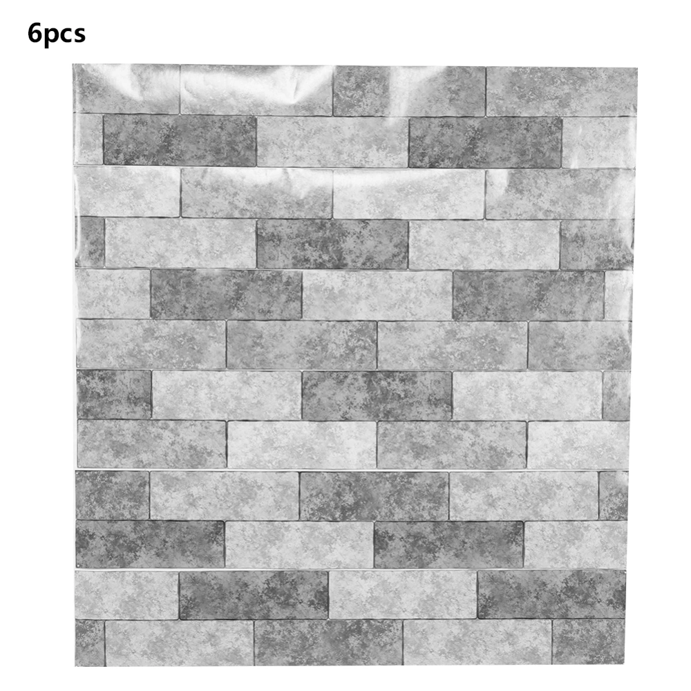 Simulation Brick Grain Pattern Stair Sticker Self Adhesive Wall Decal Floor Sticker Home Decor