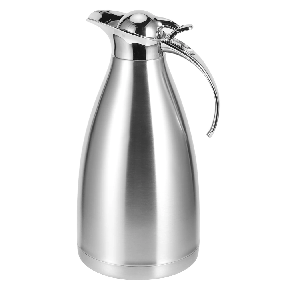 2L Double Wall Vacuum Insulation Coffee Pot Thermal Insulated Water Cold Water Bottles Jug Household