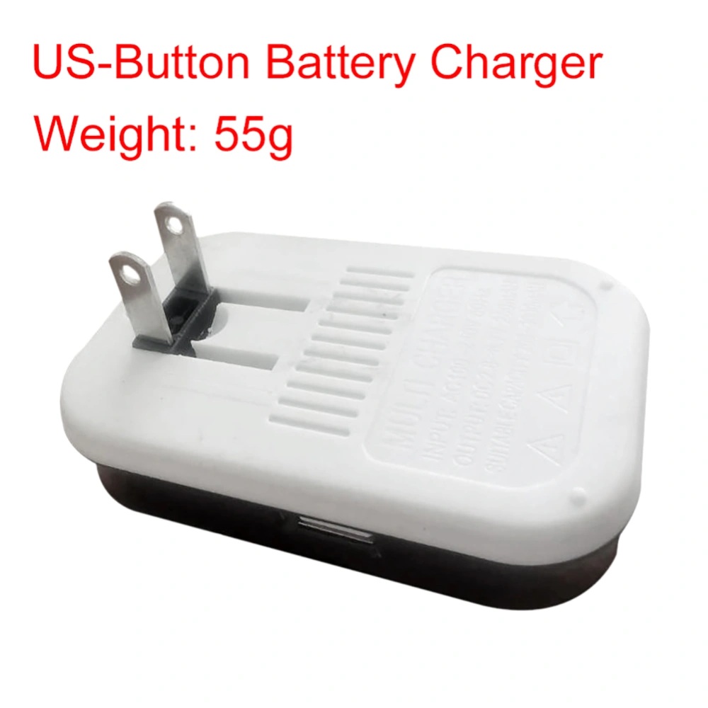 LIR2032 Rechargeable Button Lithium Battery Charger US Plug 110V