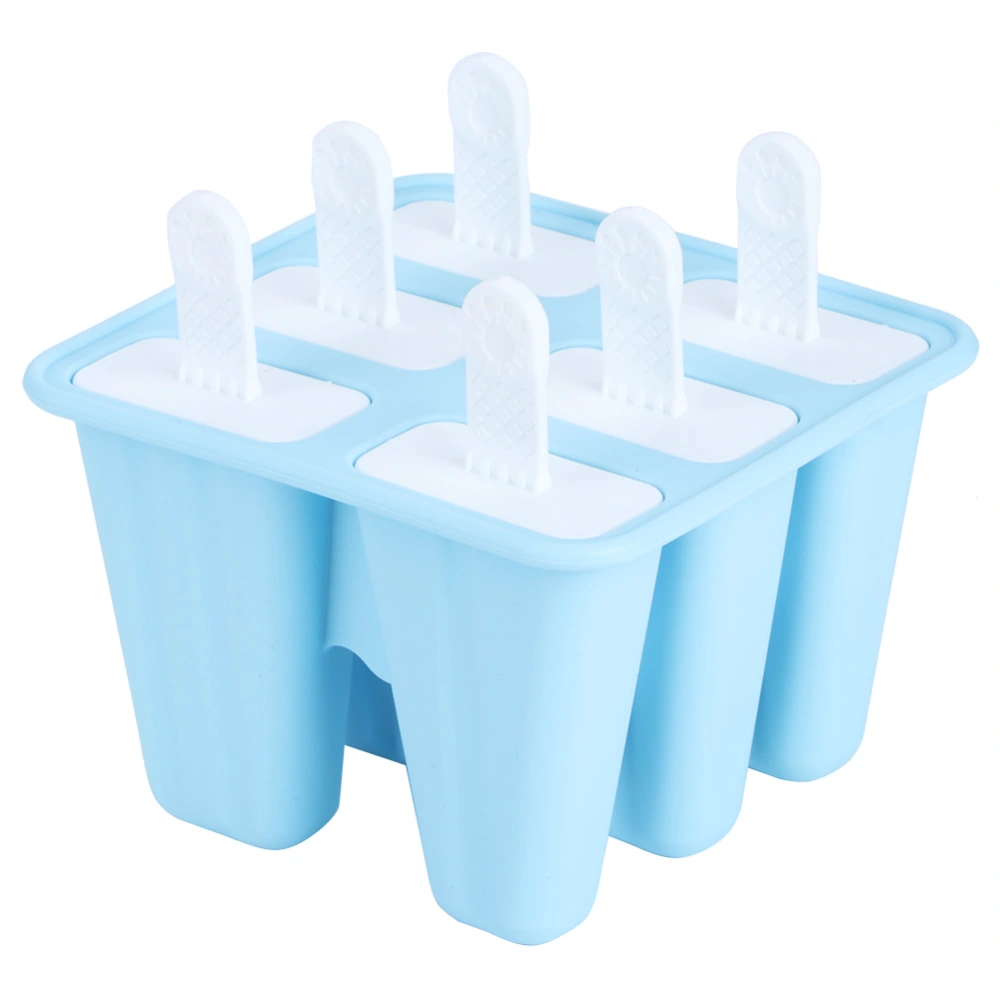 Homemade DIY Reusable Ice Cream Molds Reusable Ice Cream making tool Kitchen Accessories Blue6 Ice Cream Mold