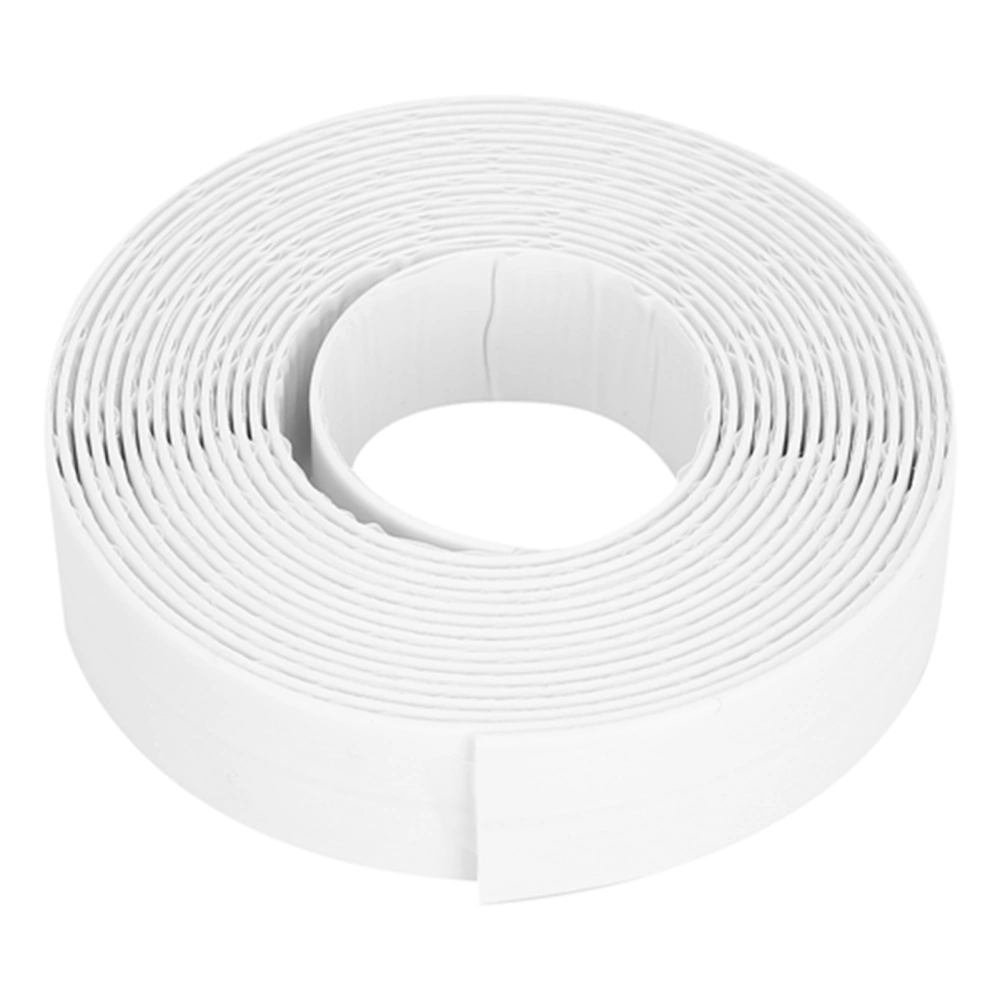 22mm White PE Kitchen Bathroom Gaps Waterproof Sealing Strip Stovetop Toilet Sticker Tape