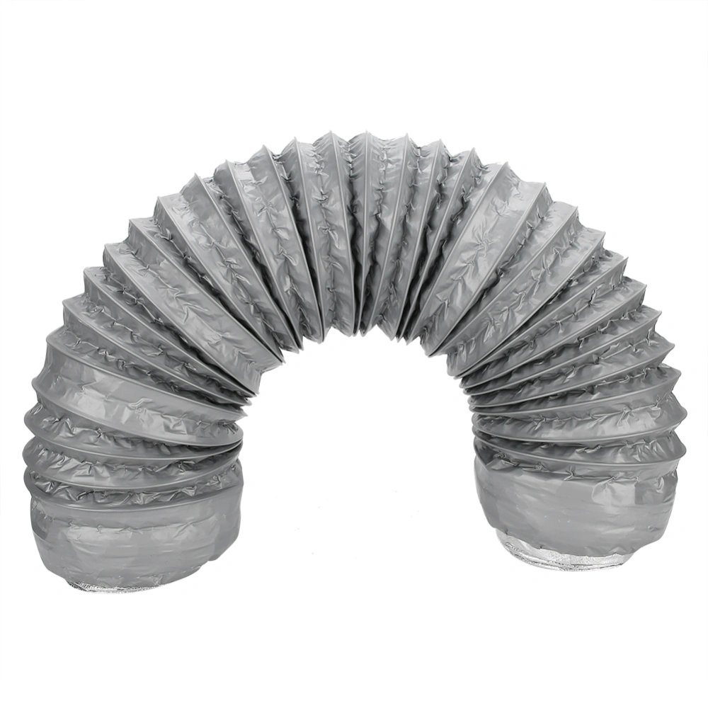 1m Aluminum Foil Flexible Ducting Exhaust Hose Kitchen Ventilation Insulation Noise Reduction