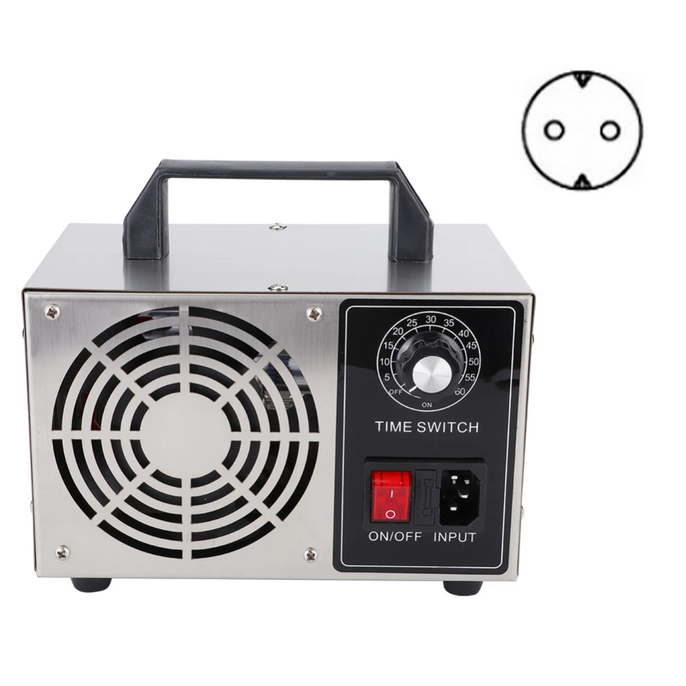 20g Ozone Generator Ozonizer Machine Air Purifier with Timing Switch for Home Greenhouse FarmEU Plug 220V