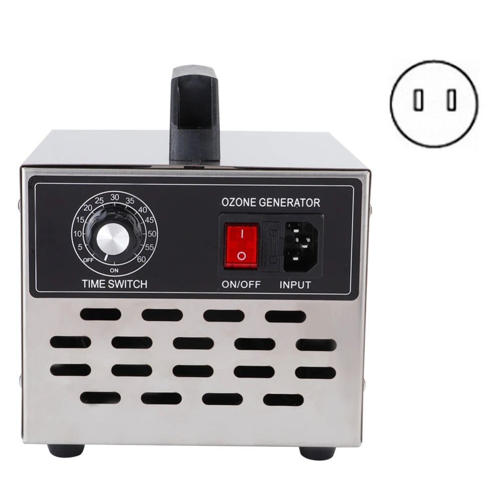 20g Timing Switch Ozonizer Ozone Generator Purifier Air Purification Dust Removal US Plug 110V