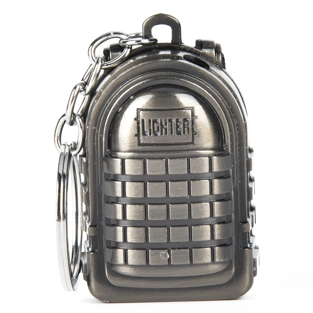 Innovative Unique Schoolbag Shape Mini Cigarette Lighter Hanging Ornament for Daily Use