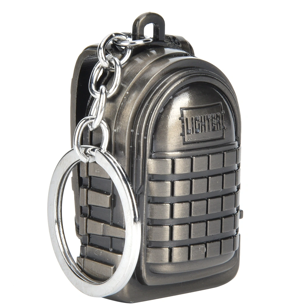 Innovative Unique Schoolbag Shape Mini Cigarette Lighter Hanging Ornament for Daily Use