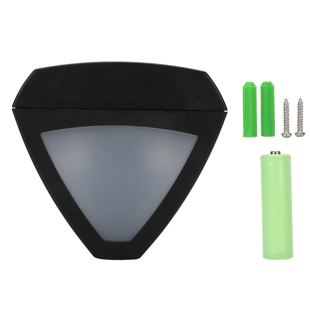 Outdoor Waterproof Solar Power Light-Operated LED Wall Light for Garden Courtyard White Light