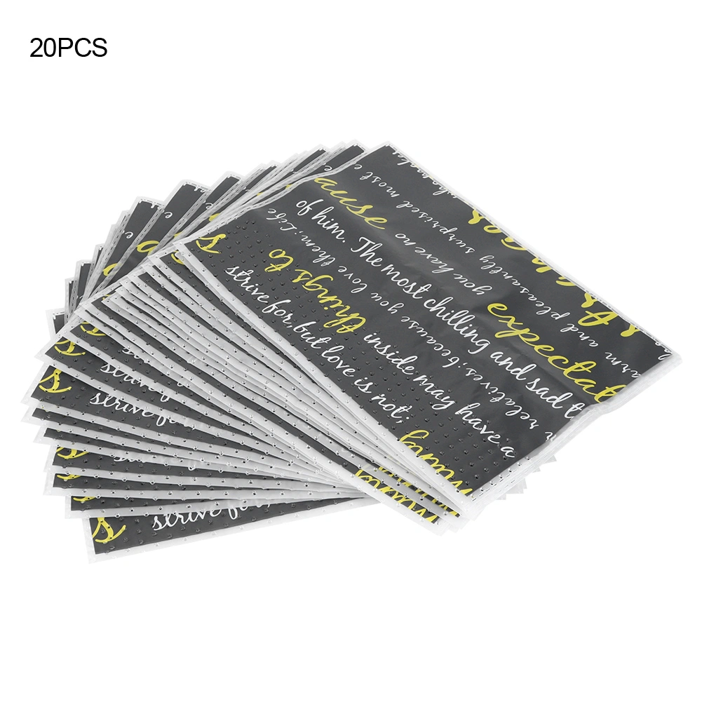 20PCS Filter Garbage Bag Disposable Kitchen Sink Water Drainer Bag with Filtering Hole for Home