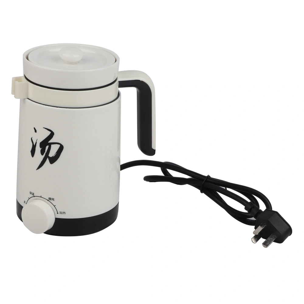 90W 600ml Multifunctional Mini Electric Slow Cooker Automatic Heating Stewing Cup AU Plug 220V