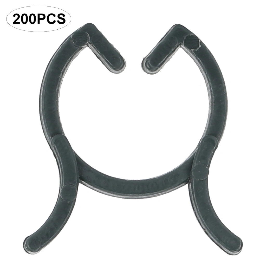 200Pcs Durable Plant Clip Flower Stems Vine Support Clips Fixing Tool Garden Accessories20mm