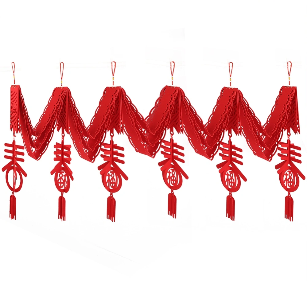 Traditional Chinese New Year Spring Festival Hanging Decor Kit for Home Restaurant Decoration