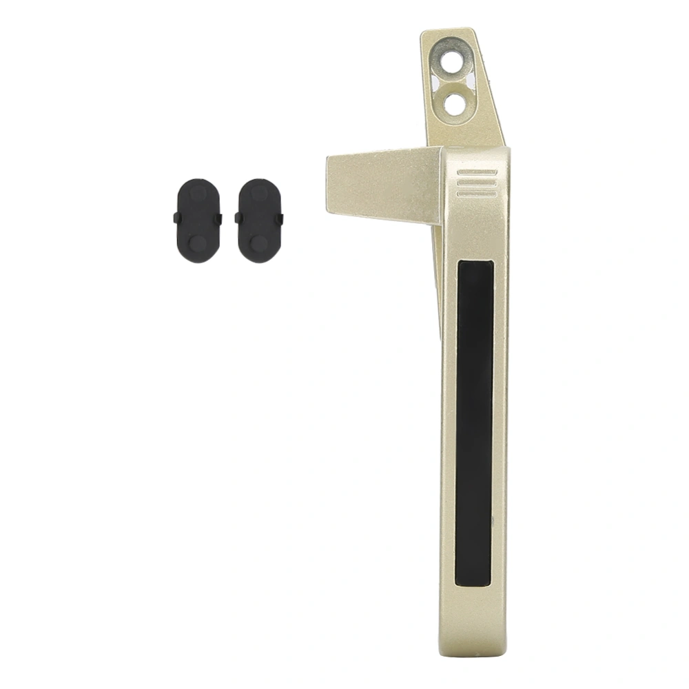 Window Handle Push Window Lock Handle for Aluminum Alloy Flat Opening Window Champagne ColorRight Handle