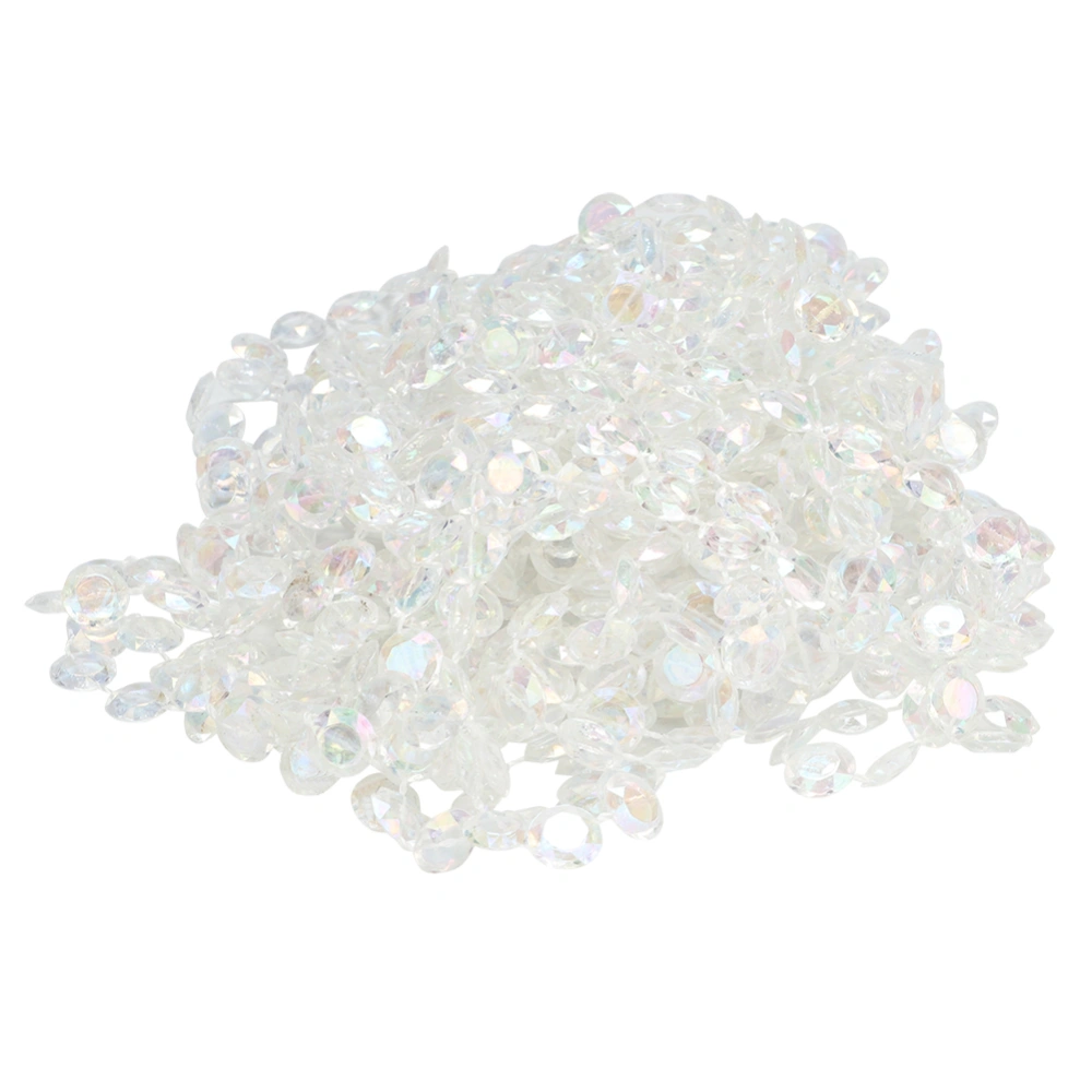 Round Acrylic Bead Hanging Crystals Bling Wedding Party Decoration DIY Jewelry MakingColorful