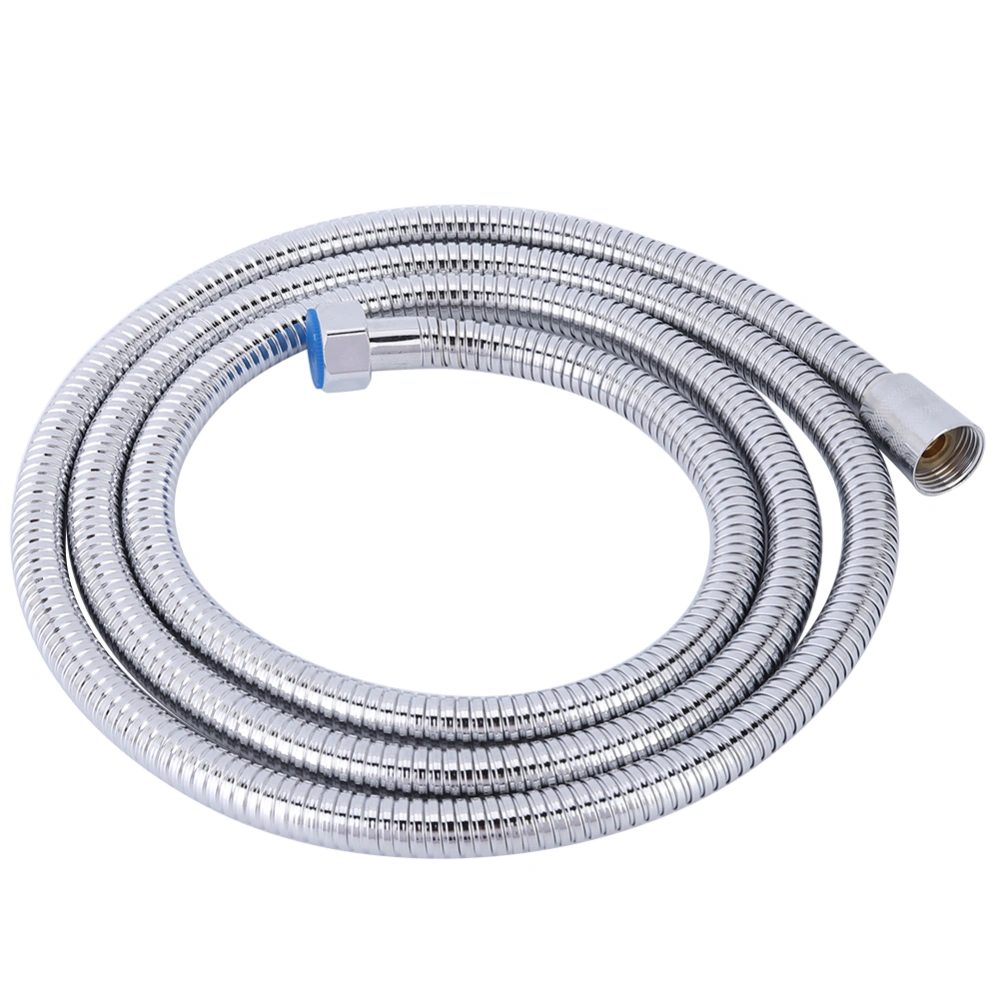 2m G1/2in Thread Stainless Steel Electroplating Shower Hose Home Bathroom Bathing Accessory